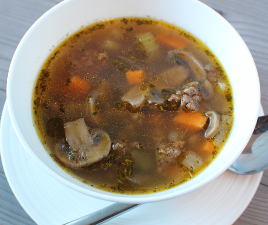 Beefy Mushroom Soup – NOURISH YOUR WAY